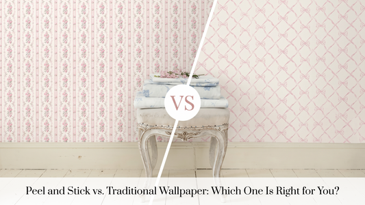 Peel and Stick vs. Traditional Wallpaper: Which One Is Right for You?