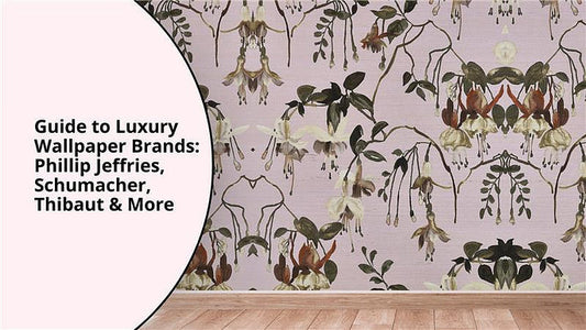 Guide to Luxury Wallpaper Brands: Phillip Jeffries, Schumacher, Thibaut & More