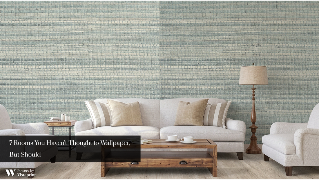 7 Rooms You Haven't Thought to Wallpaper, But Should