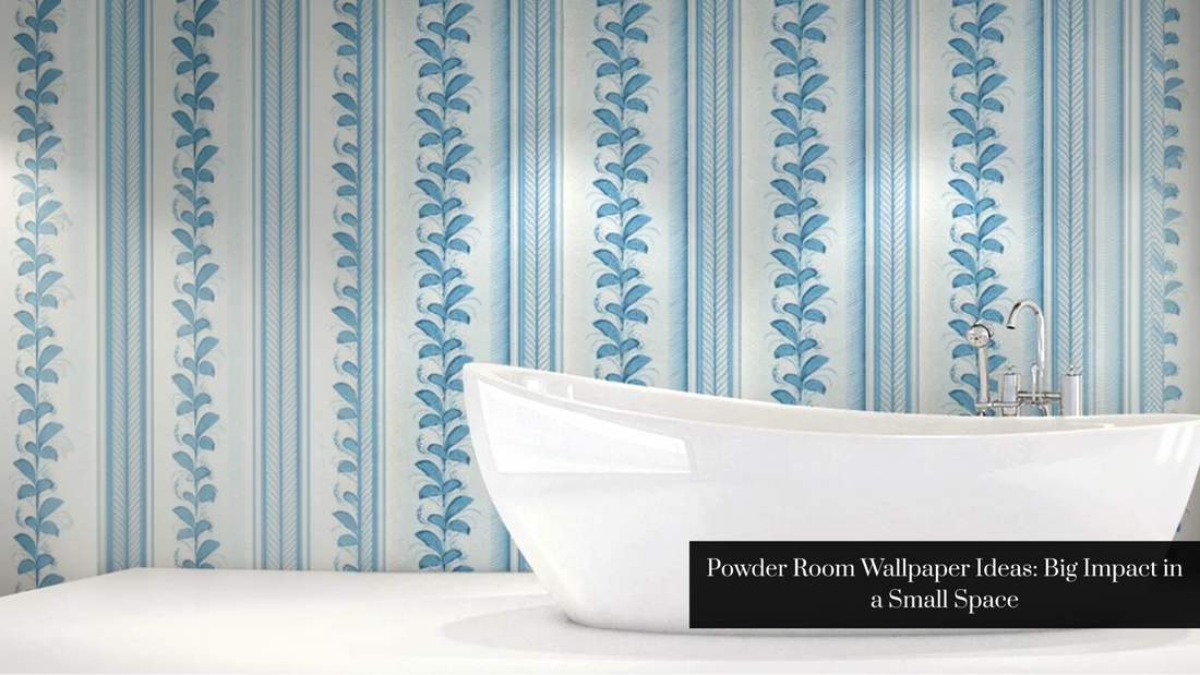 Powder Room Wallpaper Ideas: Big Impact in a Small Space