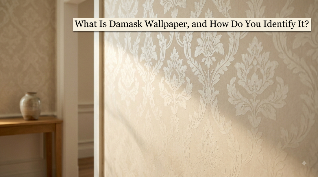 What Is Damask Wallpaper, and How Do You Identify It?