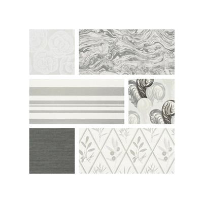 Schumacher Wallpaper by Color/Grey by Schumacher