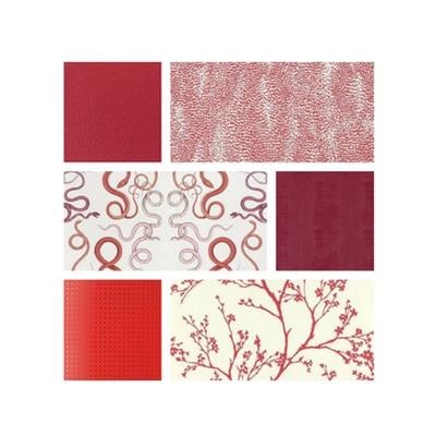Schumacher Wallpaper by Color/Red by Schumacher