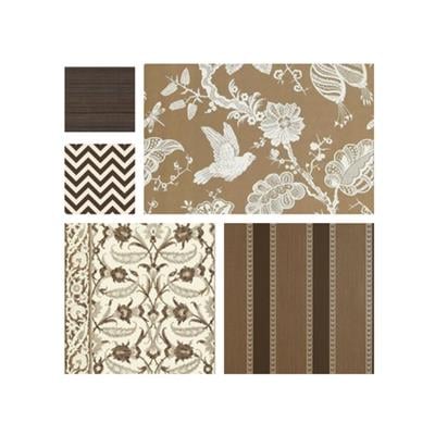 Schumacher Wallpaper by Color/Brown by Schumacher