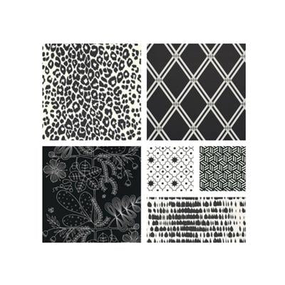 Schumacher Wallpaper by Color/Black by Schumacher