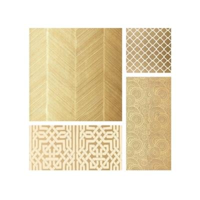 Schumacher Wallpaper by Color/Gold by Schumacher