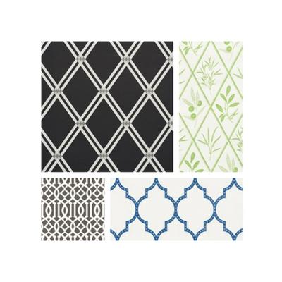 Schumacher Wallpaper by Library/Trellis by Schumacher Wallpaper
