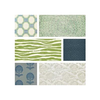 Schumacher Wallpaper by Library/Printed & Embellished Grasscloths by Schumacher Wallpaper