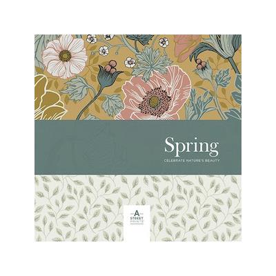 Windsong Harbor Floral Drapery Fabric