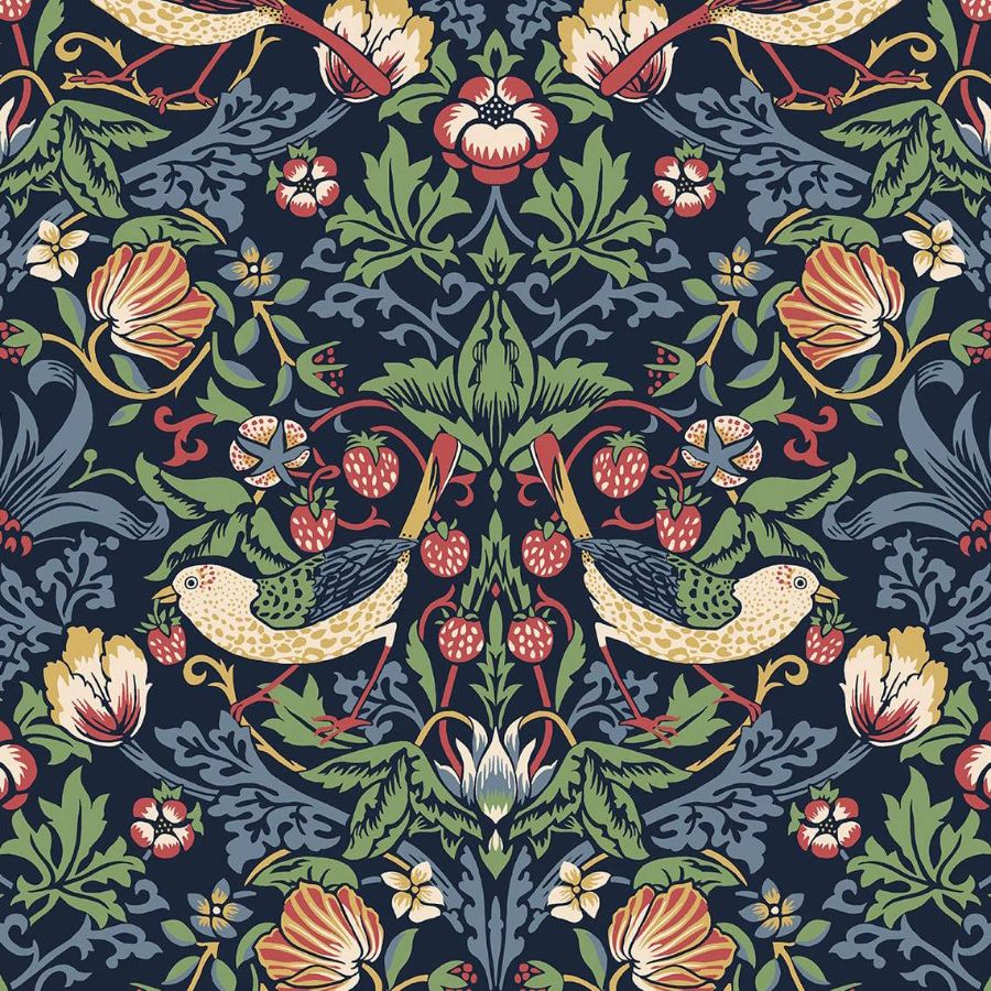 Purchase Seabrook Wallpaper Pattern number ET11202 Legacy Prints Blue Animals Wallpaper