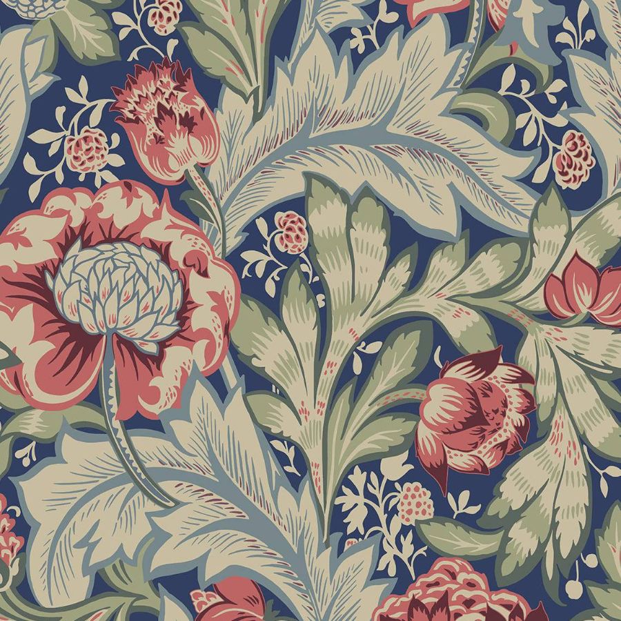 Purchase Seabrook Wallpaper Product# ET12302 Legacy Prints Multi Color Floral Wallpaper