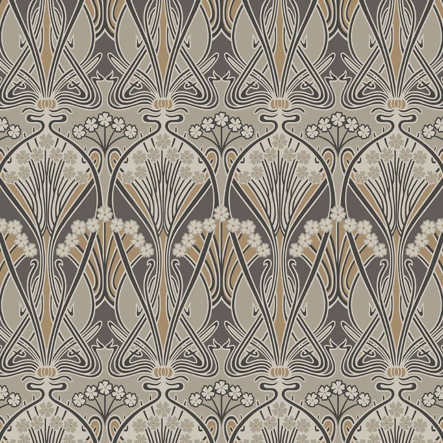 Purchase Seabrook Wallpaper Pattern ET12406 Legacy Prints Grey Damask Wallpaper