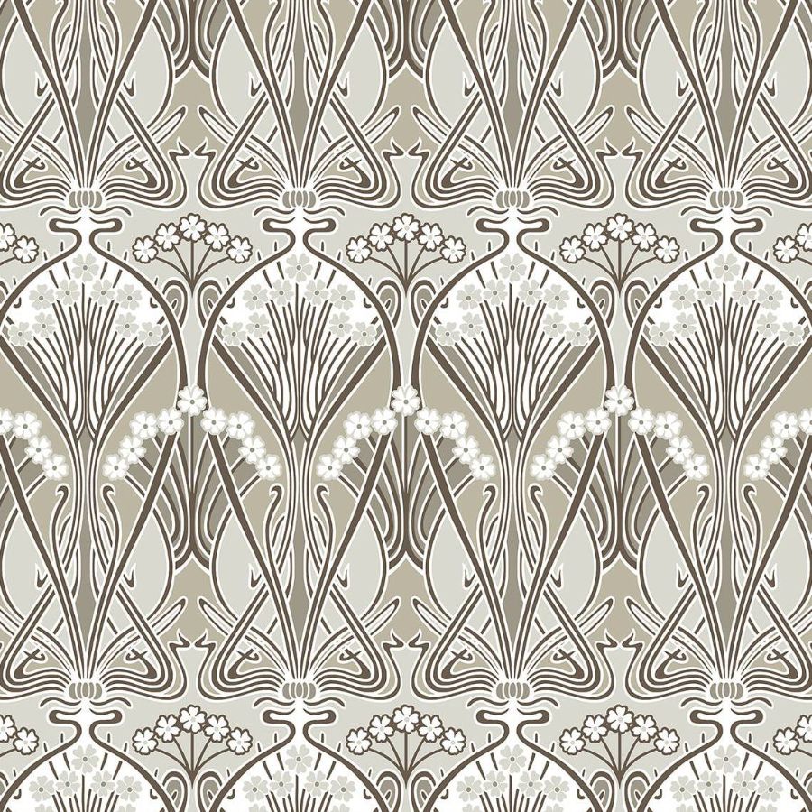 Purchase Seabrook Wallpaper Pattern# ET12416 Legacy Prints Beige Damask Wallpaper