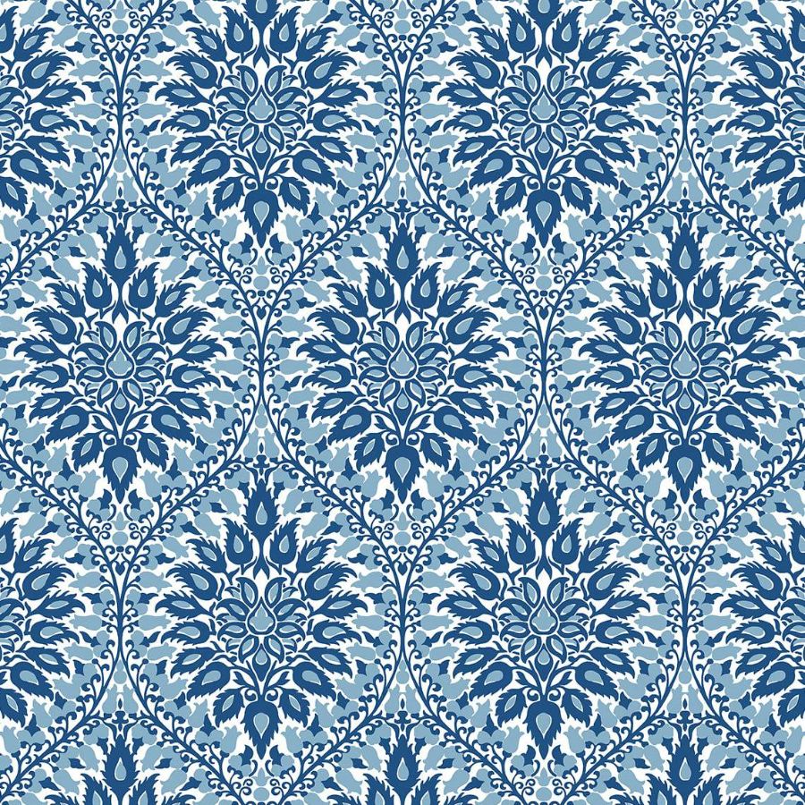 Purchase Seabrook Wallpaper SKU# ET12902 Legacy Prints Blue Damask Wallpaper