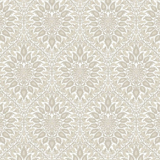 Purchase Seabrook Wallpaper Item# ET12905 Legacy Prints Beige Damask Wallpaper