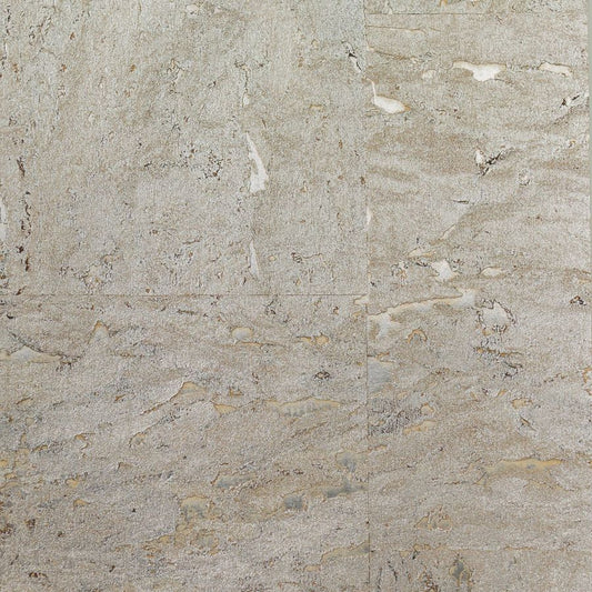 Purchase Lillian August Wallpaper - Ln11860, Metallic Silver & Cove Gray Cork