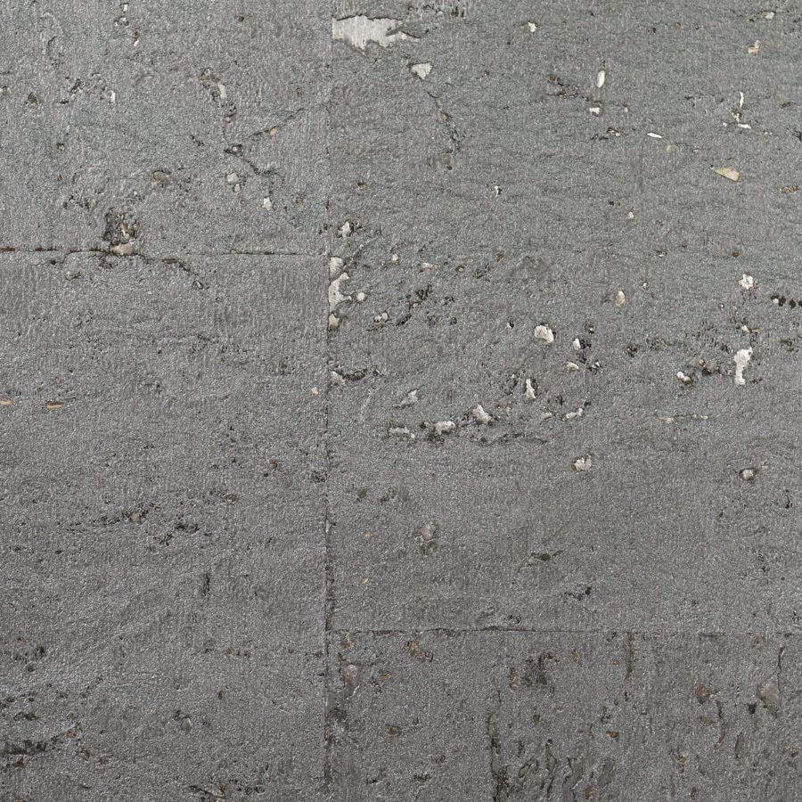 Purchase Lillian August Wallpaper - Ln11861, Graphite & Metallic Silver Cork