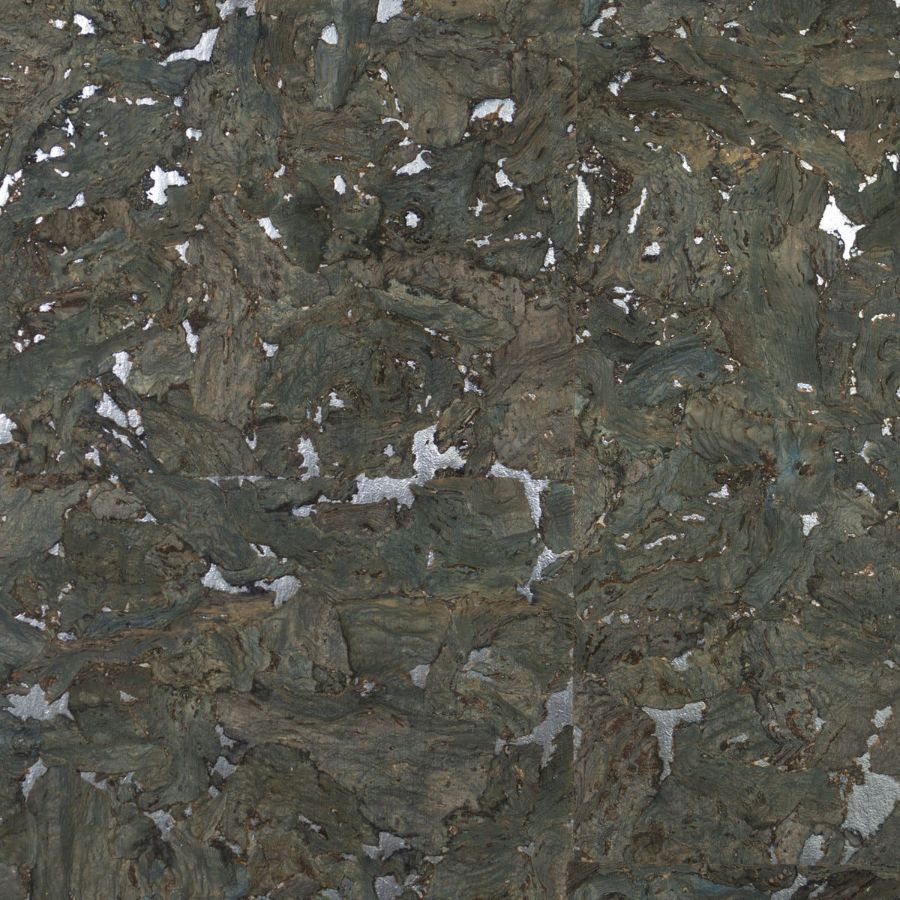 Purchase Lillian August Wallpaper - Ln11863, Deep Sea & Metallic Silver Cork