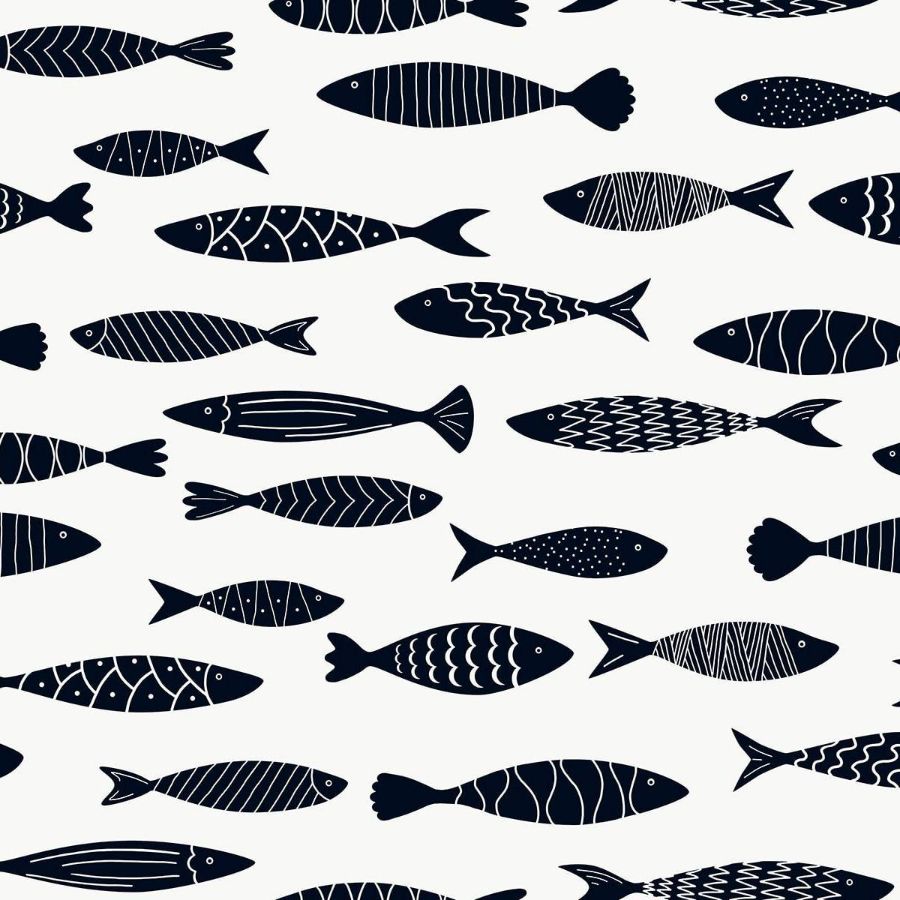 Purchase Seabrook Wallpaper Item SC21500 Summer House Black Nautical Wallpaper