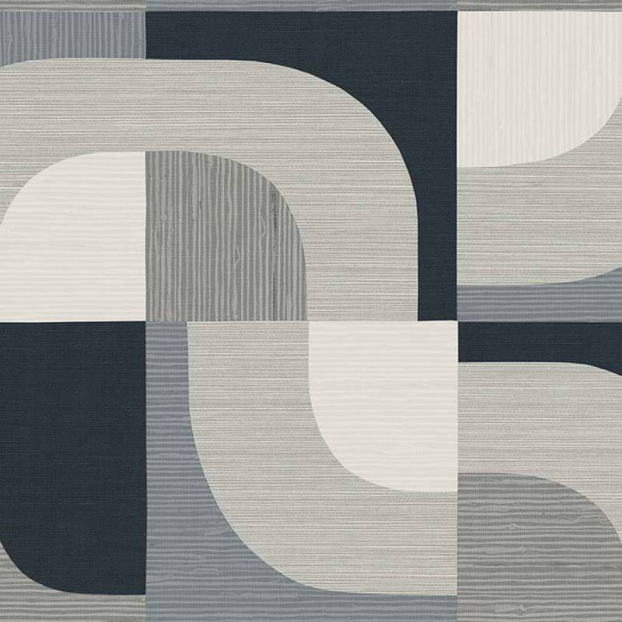 Purchase Seabrook Wallpaper SKU CP90108 A Lot More Textures Black Geometric Wallpaper
