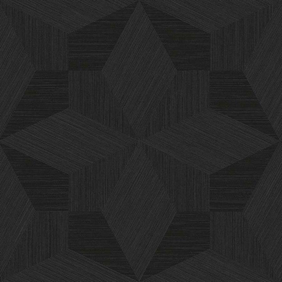 Purchase Seabrook Wallpaper Item# CP90510 A Lot More Textures Black Geometric Wallpaper