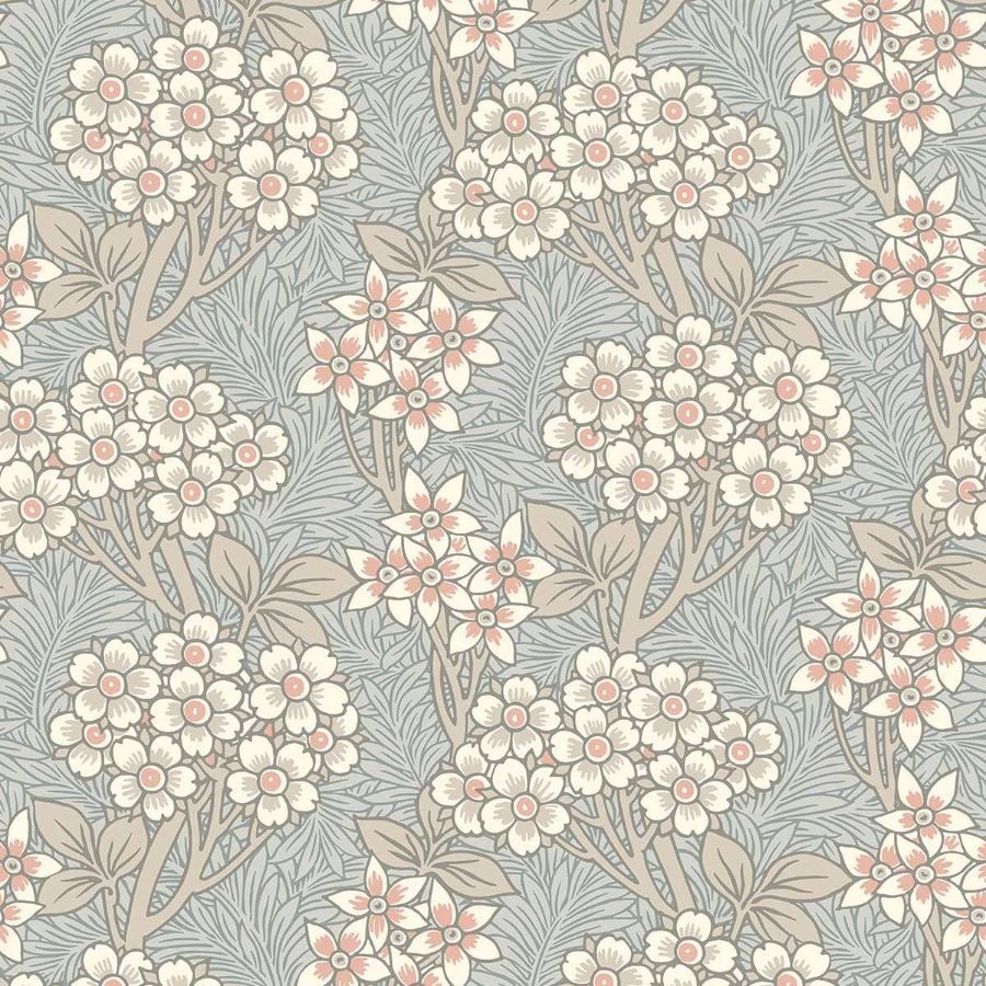 Purchase Seabrook Wallpaper Pattern# ET12016 Legacy Prints Grey Floral Wallpaper