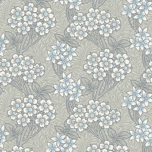 Purchase Seabrook Wallpaper Item# ET12005 Legacy Prints Grey Floral Wallpaper