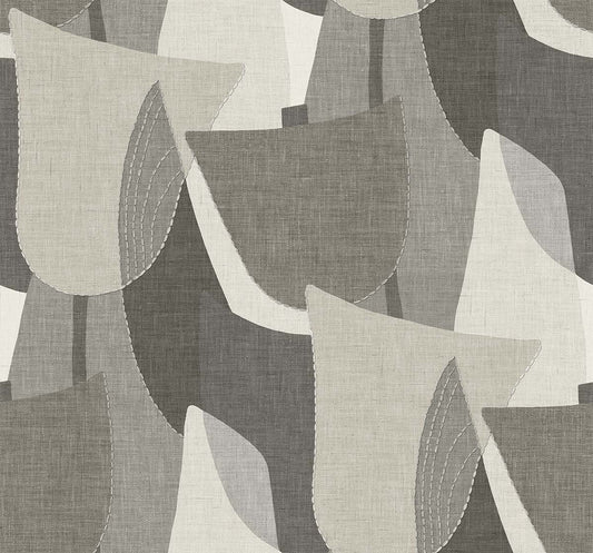 Purchase Seabrook Wallpaper SKU# TH90000 Fibers and Threads Grey Abstract Wallpaper