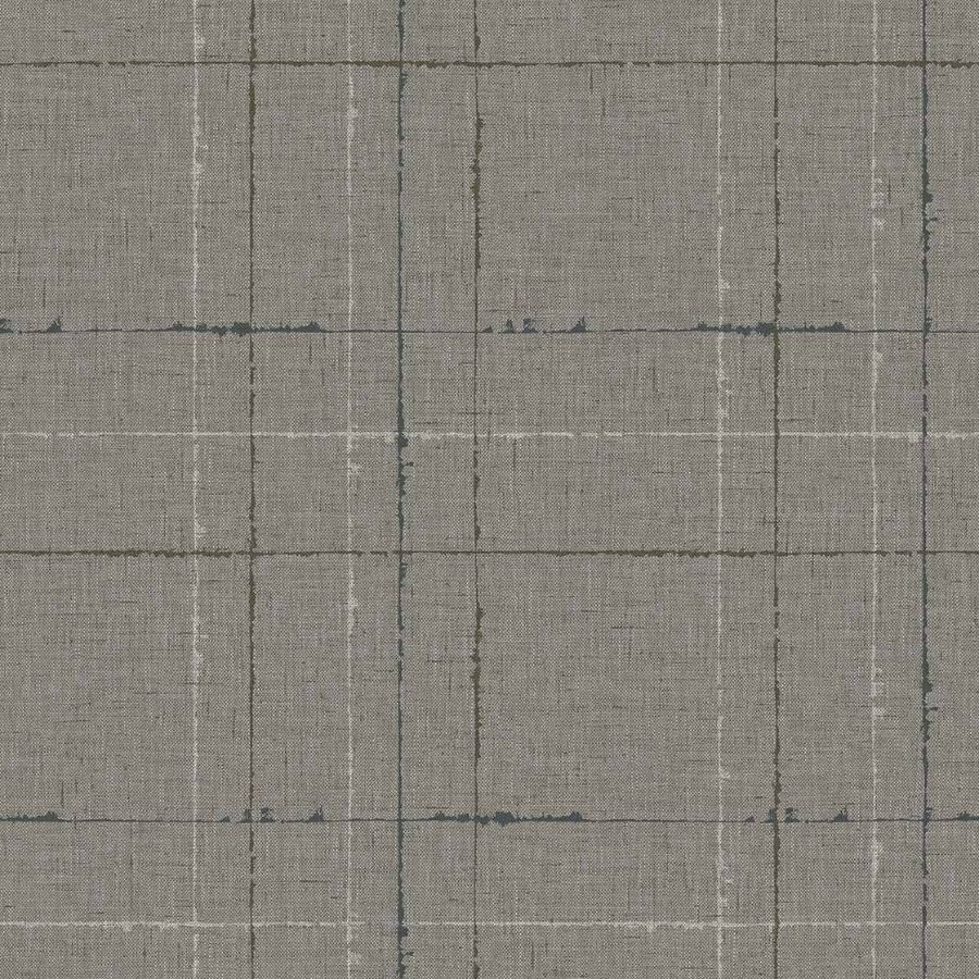 Purchase Seabrook Wallpaper Product# TH90110 Fibers and Threads Brown Plaid Wallpaper