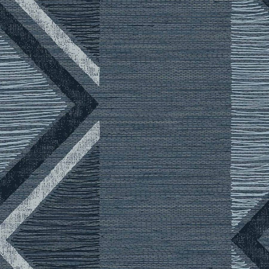 Purchase Seabrook Wallpaper Pattern# TH91502 Fibers and Threads Blue Plaid Wallpaper