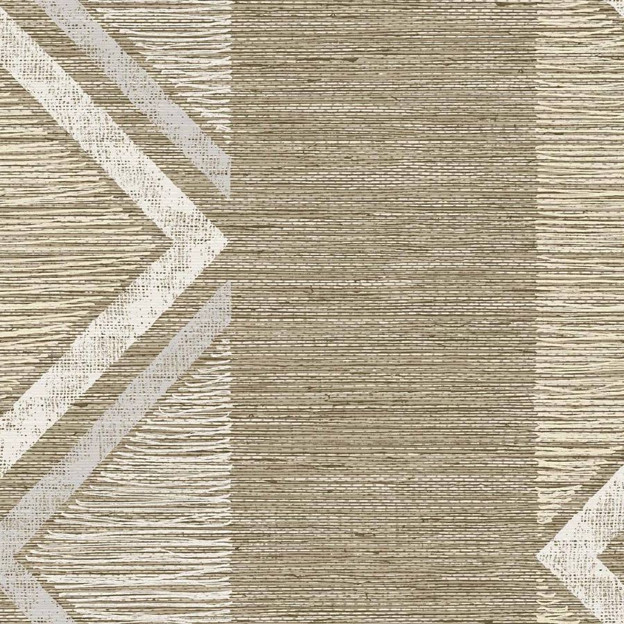 Purchase Seabrook Wallpaper Product TH91507 Fibers and Threads Beige Plaid Wallpaper