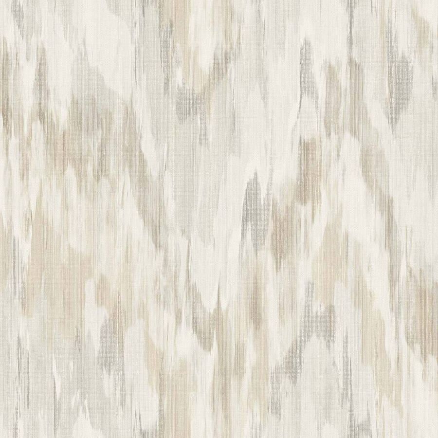 Purchase Seabrook Wallpaper SKU TH92407 Fibers and Threads Neutral Ikat Wallpaper