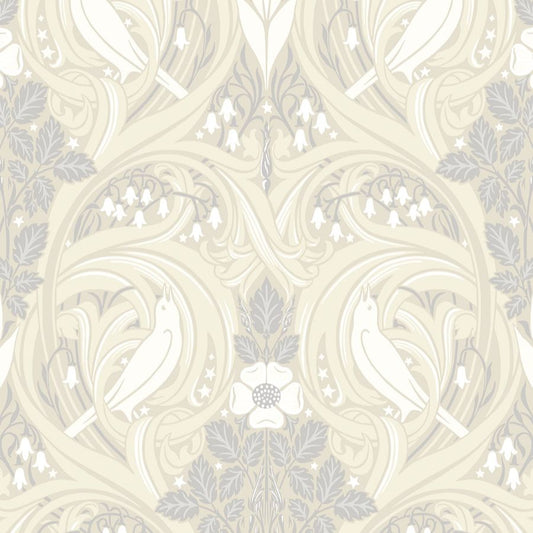 Purchase Seabrook Wallpaper Wallpaper - Et12205, Bird Scroll