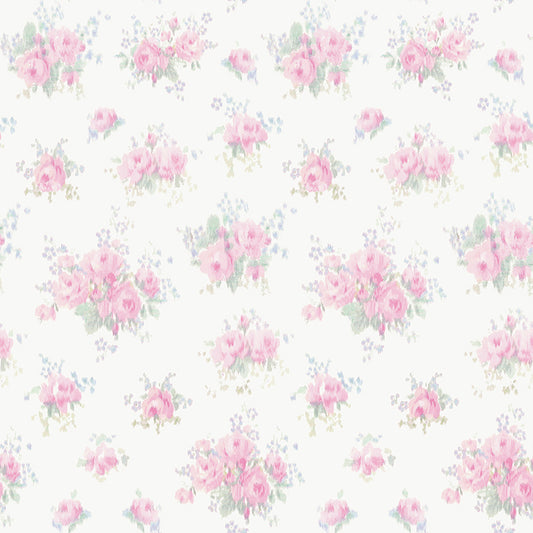 AST6444 | LoveShackFancy Wallpaper, Pasadena Ikat Breezy Pastel - A-Street Wallpaper