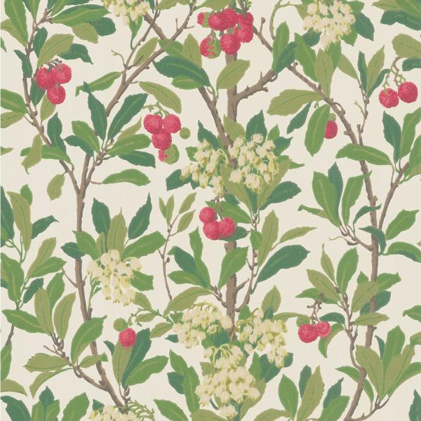 Save on 100/10049 Cs Strawberry Tree Scarlet And Ivory By Cole and Son Wallpaper