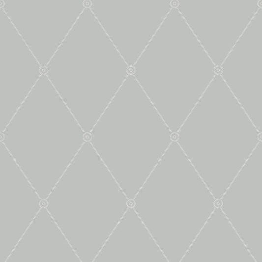 Shop 100/13062 Cs Large Georgian Rope Trellis Grey By Cole and Son Wallpaper