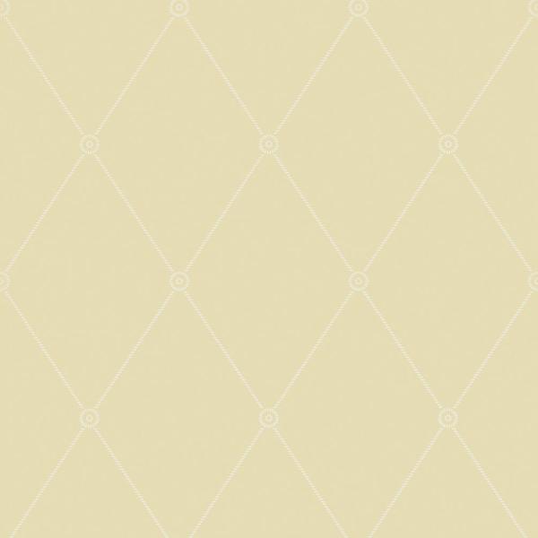 Select 100/13063 Cs Large Georgian Rope Trellis Straw By Cole and Son Wallpaper