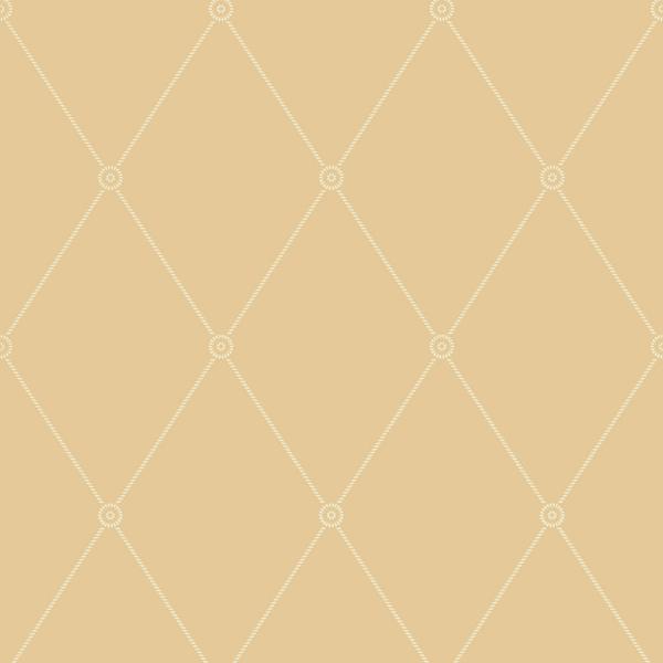 Buy 100/13064 Cs Large Georgian Rope Trellis Yellow By Cole and Son Wallpaper
