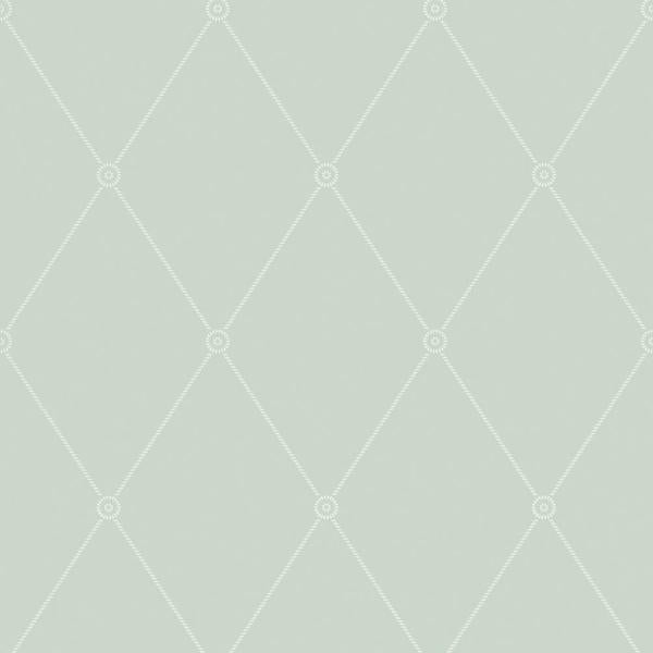 View 100/13066/Cs Large Georgian Rope Trellis Duck Egg By Cole and Son Wallpaper
