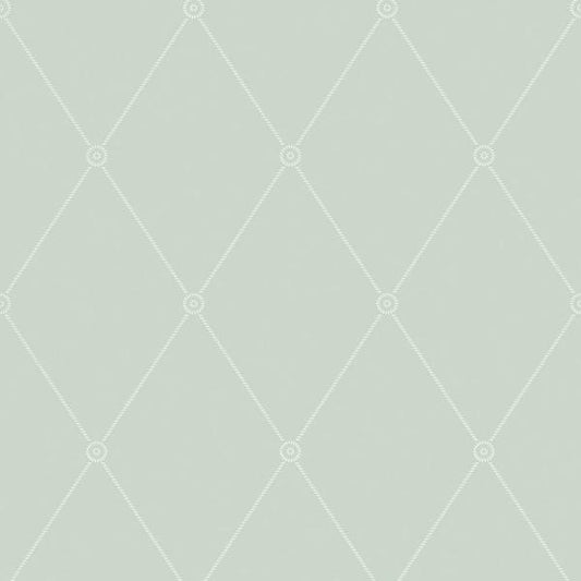 View 100/13066/Cs Large Georgian Rope Trellis Duck Egg By Cole and Son Wallpaper