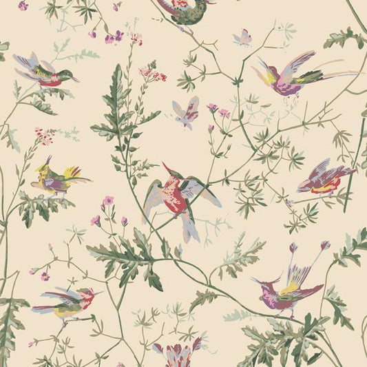 Acquire 100/14071 Cs Hummingbirds Original Multi Colour By Cole and Son Wallpaper