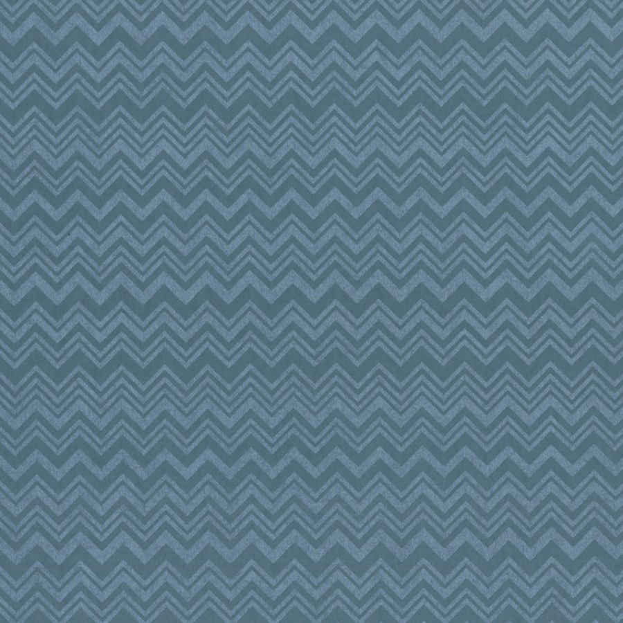10122 1W8731 | Missoni 2 Wallpaper - Lg Non-Woven, Blue, Chevron - JF Wallpaper