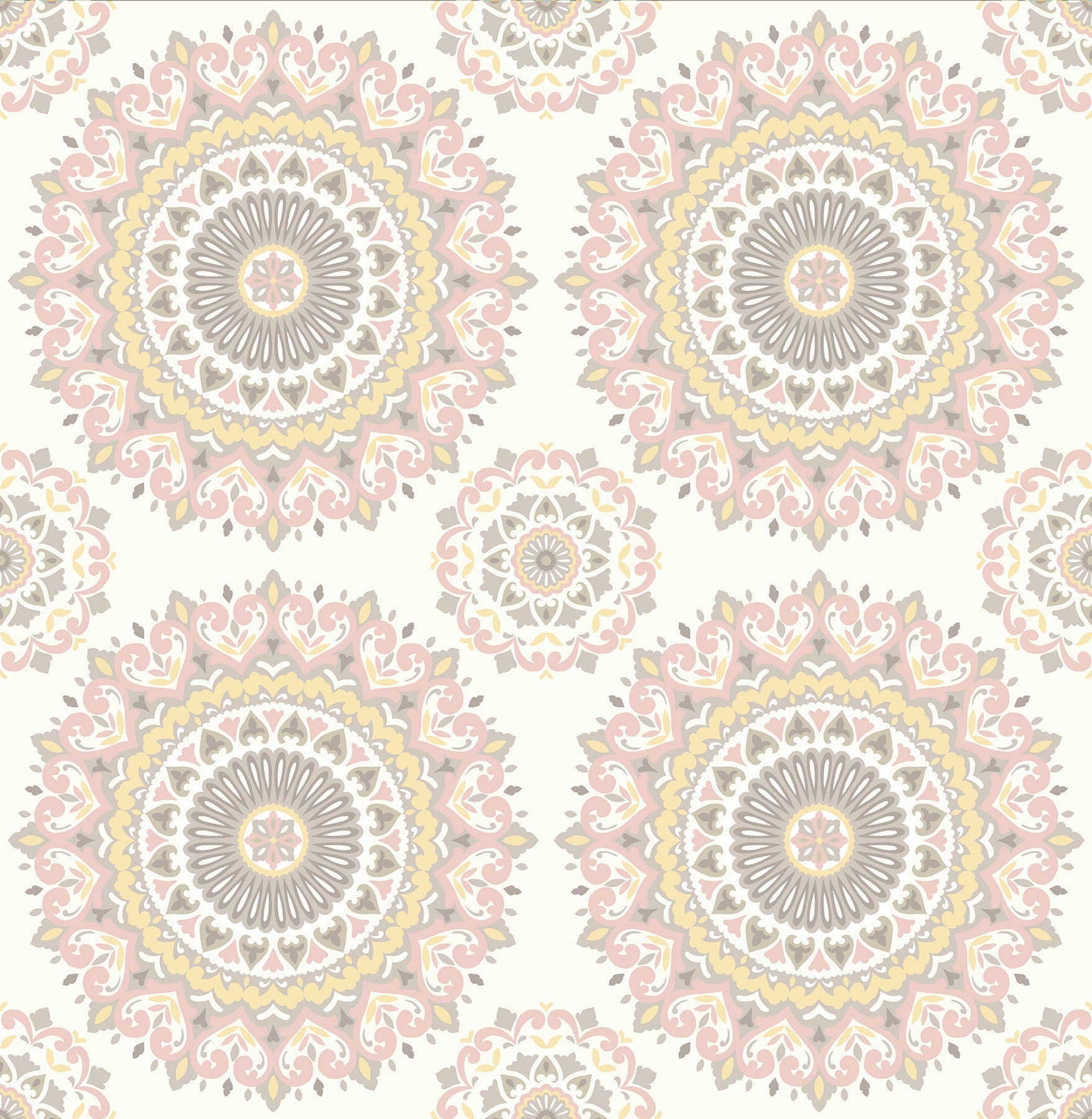 Purchase 1014-001805 Gemma Light Pink Boho Medallion Kismet