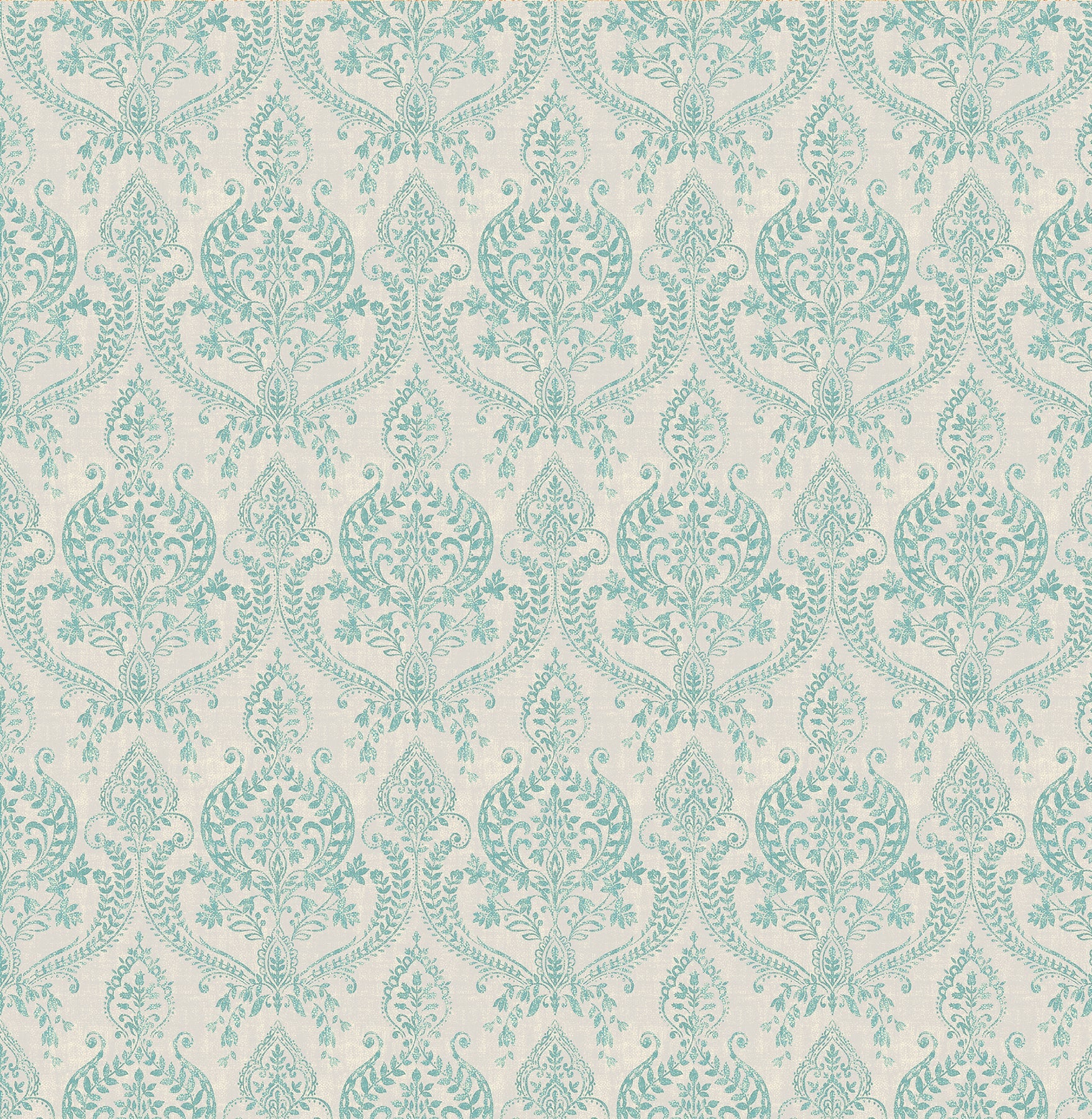 Purchase 1014-001819 Waverly Turquoise Petite Damask Kismet