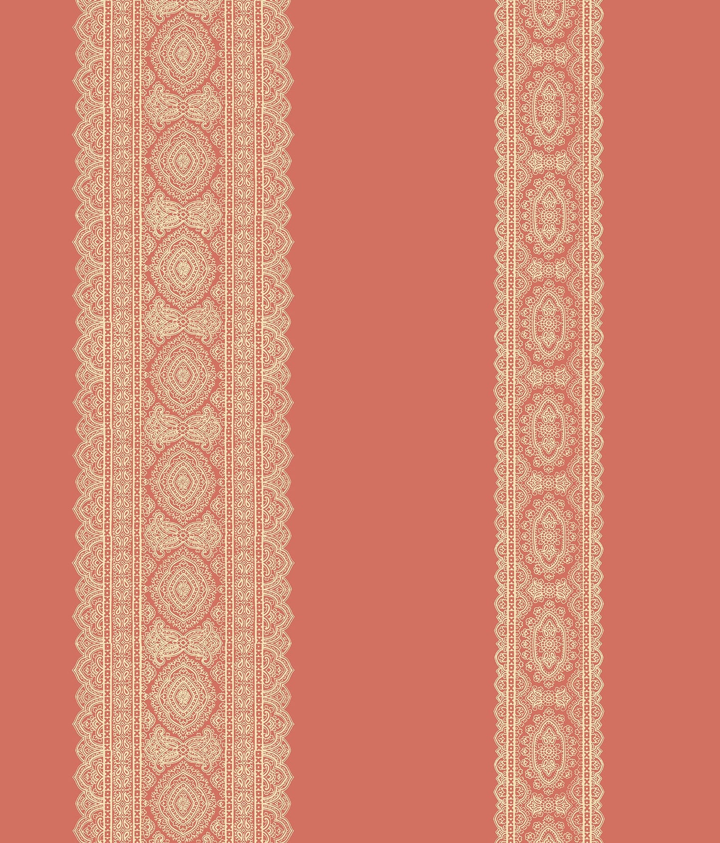 Purchase 1014-001833 Brynn Coral Paisley Stripe Kismet