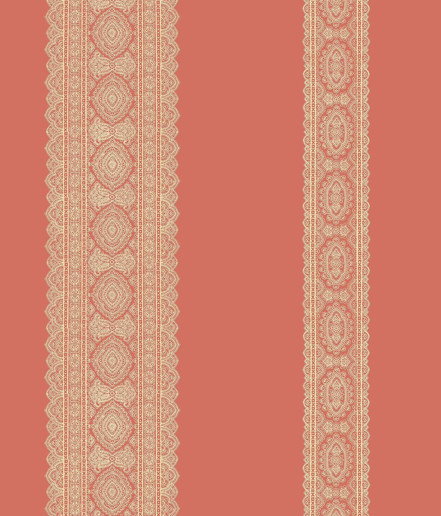 Purchase 1014-001833 Brynn Coral Paisley Stripe Kismet