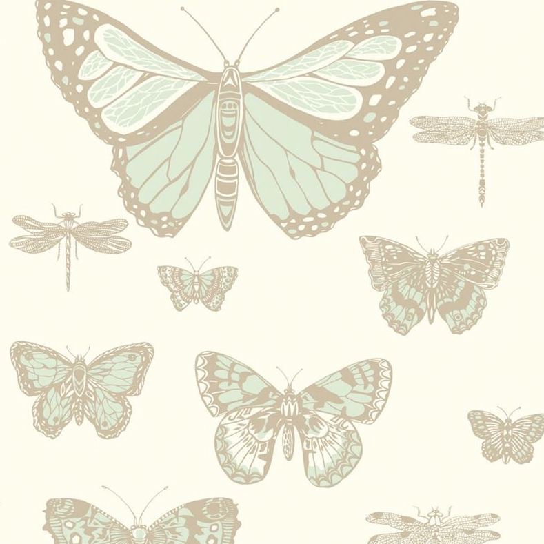 Sample 103/15065 Butterflies and Dragonflies Cole and Son Wallpaper