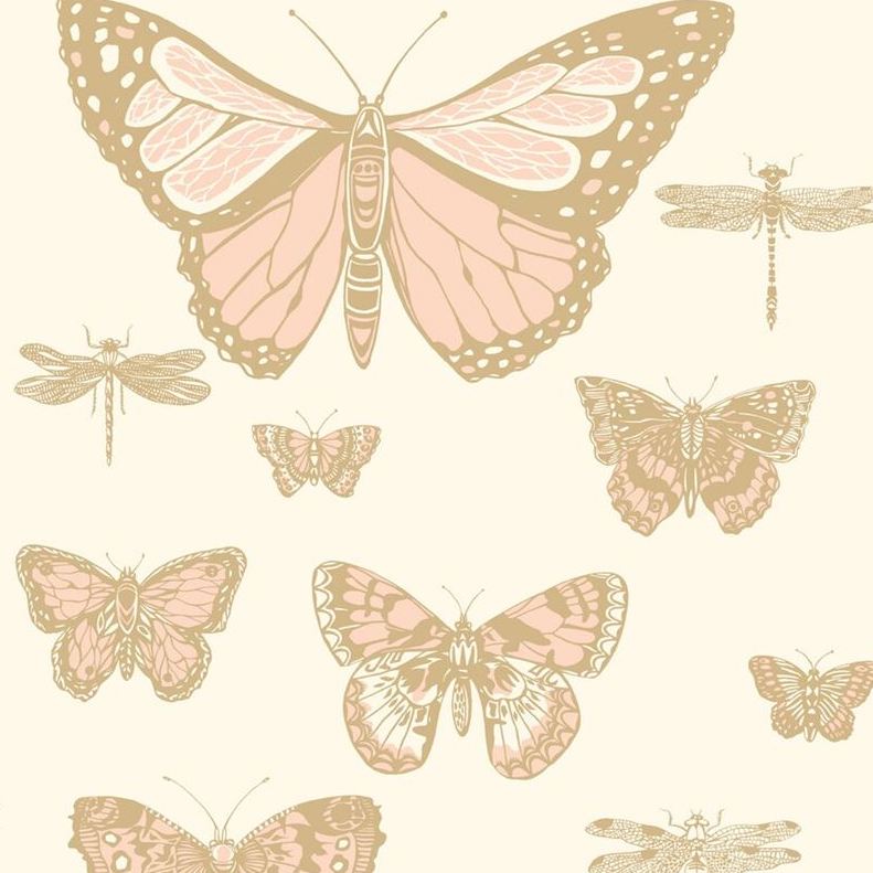 Sample 103/15066 Butterflies and Dragonflies Cole and Son Wallpaper