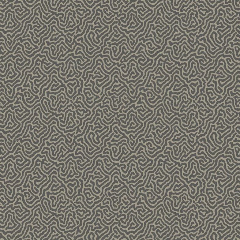 Sample 107/4017 Vermicelli Black and  Linen by Cole and  Son