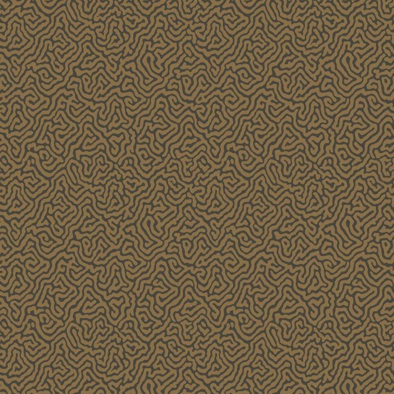Sample 107/4020 Vermicelli Black and  Bronze by Cole and  Son